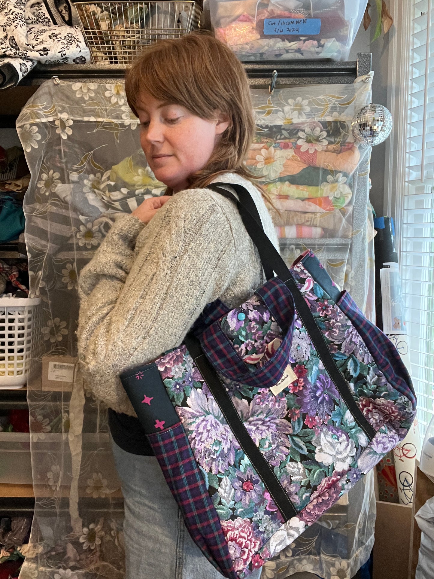 "Lingering Frost" Sam’s Tote Bag