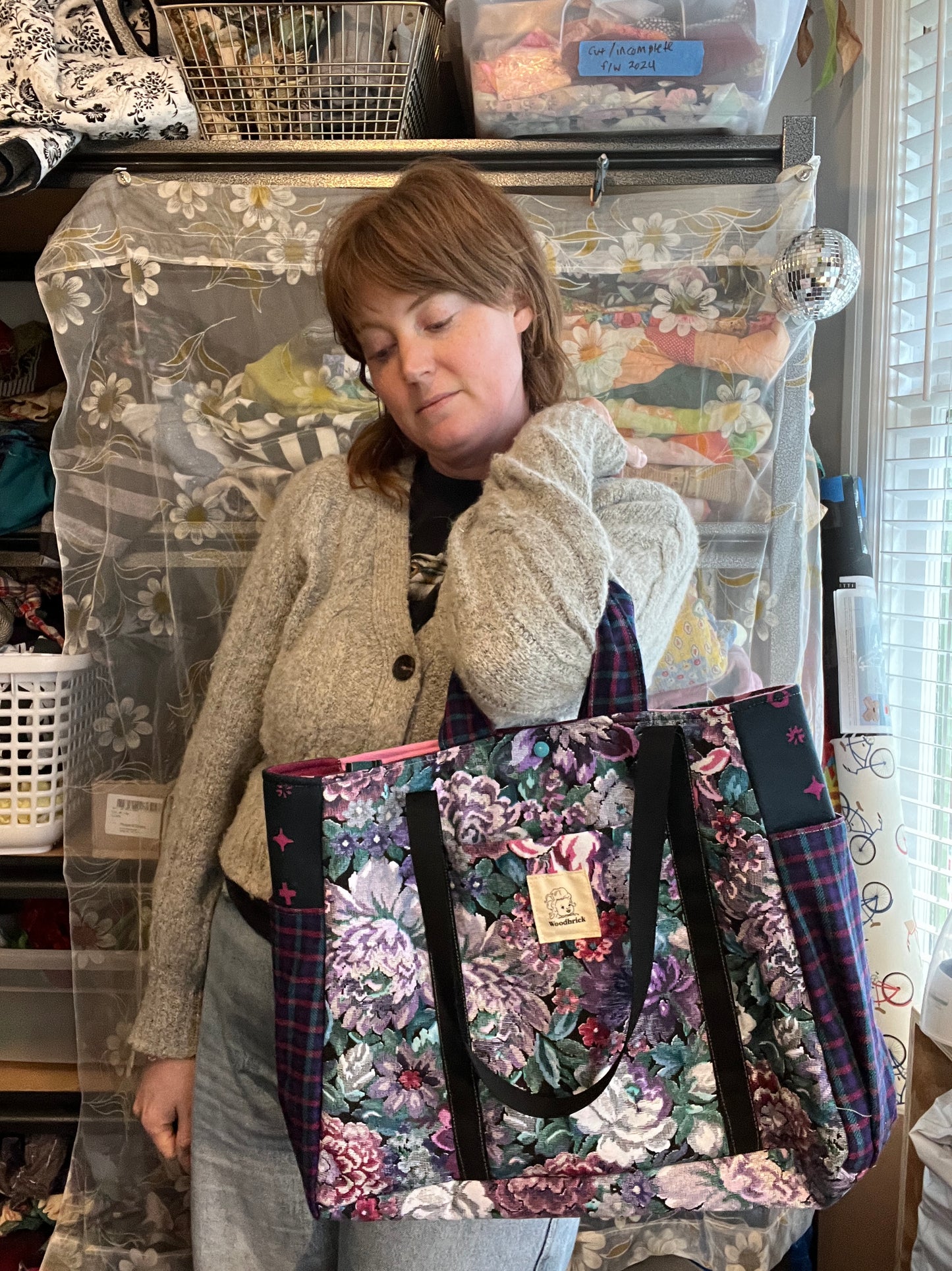 "Lingering Frost" Sam’s Tote Bag