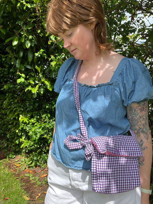 "Violet Picnic" Knot mini