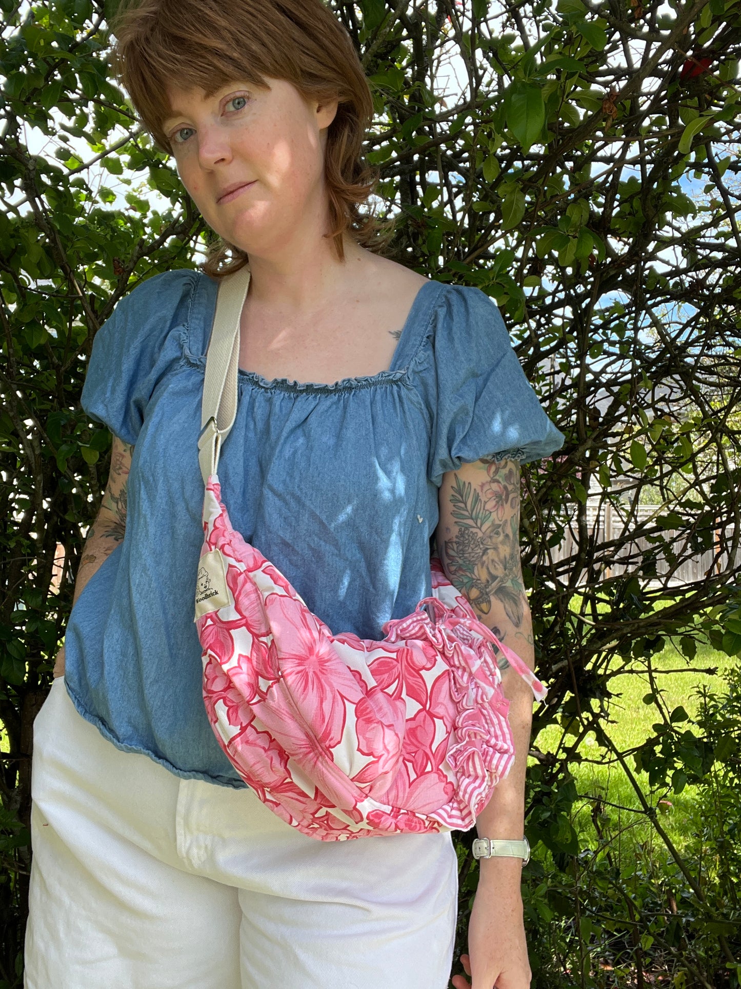"Madrid" Classic Crescent Bag