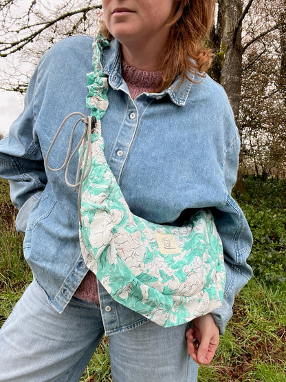 "Emerald Isle" Classic Crescent Bag
