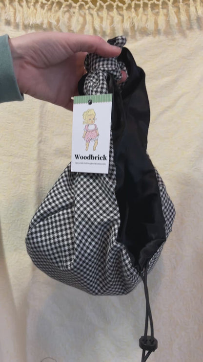 “Black sesame” Dumpling Bag