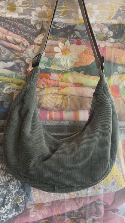 "Slush" Classic Crescent Bag