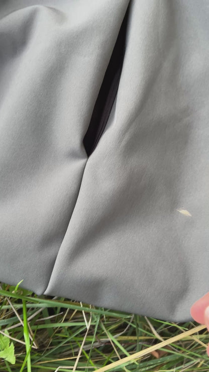 “Storm Clouds” Slouchy Pocket Tote