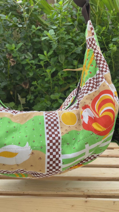 "Old Macdonald" Classic Crescent Bag