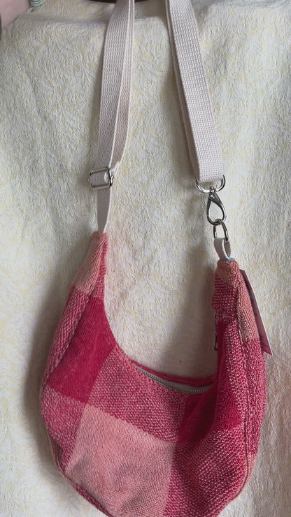 "Coral" miniCrescent Bag