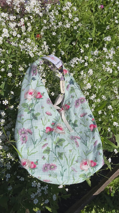 "Porch Swing" Slouchy Tote - Small