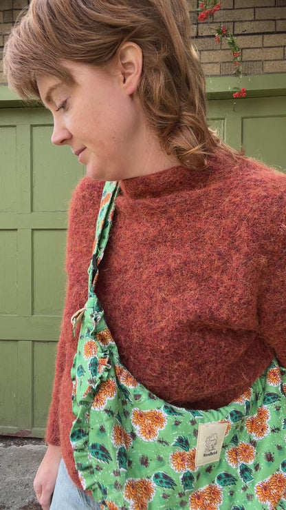 "Sunflower" Classic Crescent Bag