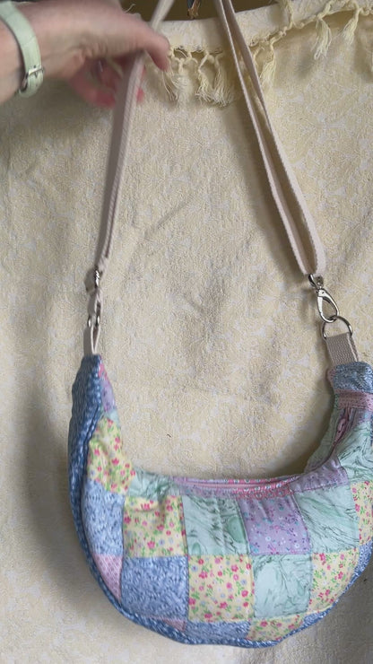 "Miss K's" miniCrescent Bag