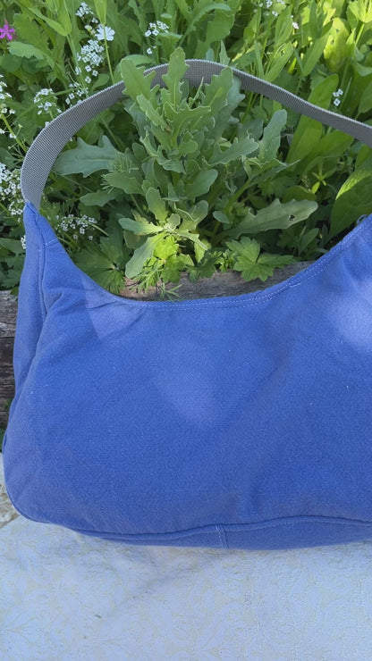 "Storm Cloud" Big Shoulder Bag
