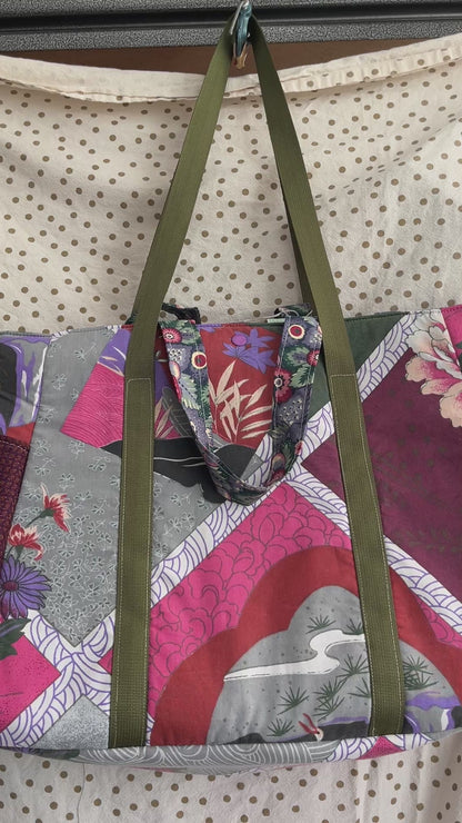 “Purple Fountain Grass” Sam’s Tote Bag