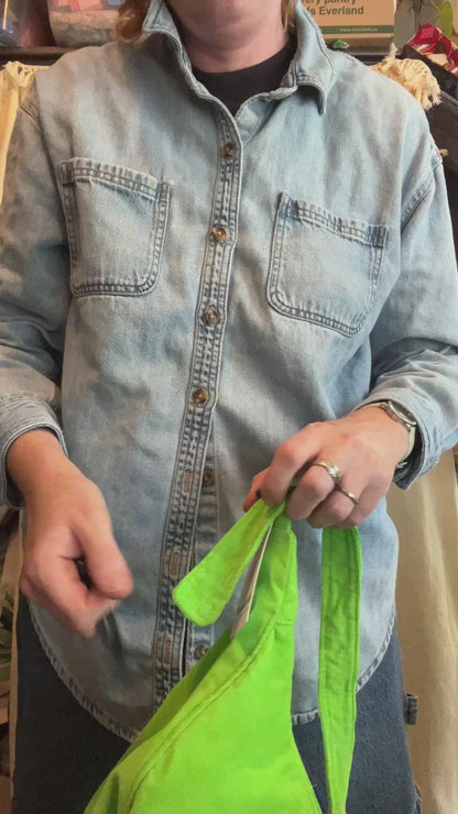 "Neon Dreams" Classic Crescent Bag