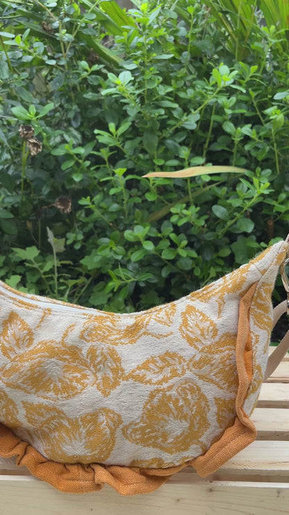 “Golden Harvest” Sidekick Crescent Bag
