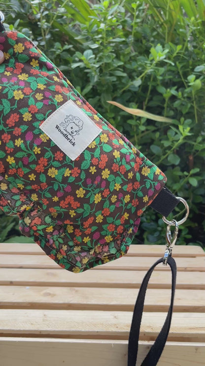 “Chocolate raspberry ruffle” Bum Bag